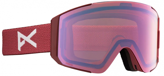 Горнолыжная маска женская Anon Sync Blush/Prcv Cldy Pink - Фото 1 большая