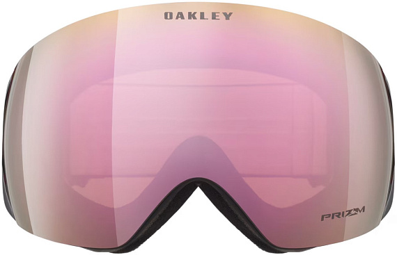 Горнолыжная маска Oakley Flight Deck L Matte Black/ Prizm Rose Gold Iridium - Фото 2 большая