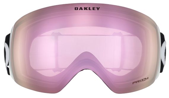 Горнолыжная маска Oakley Flight Deck L Matte Black/ Prizm Rose Gold Iridium - Фото 2 большая