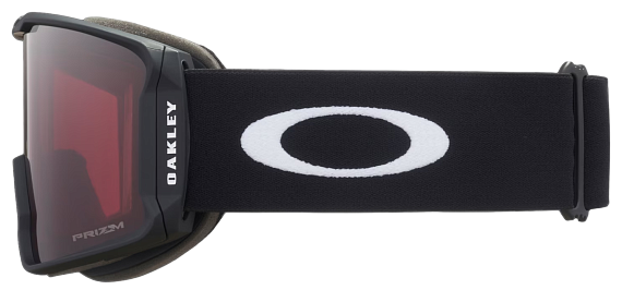 Горнолыжная маска Oakley Line Miner L Matte Black/Prizm Snow Garnet - Фото 4 большая