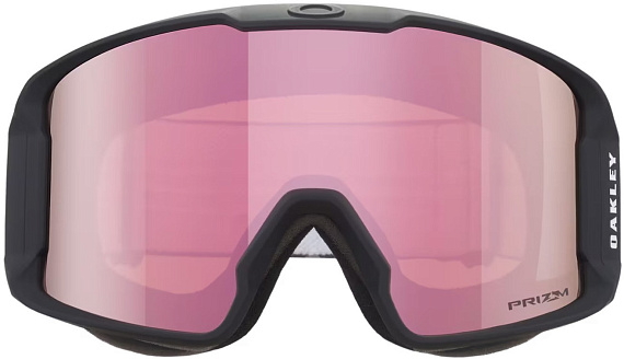 Горнолыжная маска Oakley Line Miner L Matte Blck wPrizm Rose Gold - Фото 2 большая