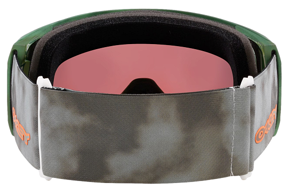 Горнолыжная маска Oakley Line Miner L Stale Sandbech Signature Dark Brush Fog/Prizm SnowTorchIridium - Фото 3 большая