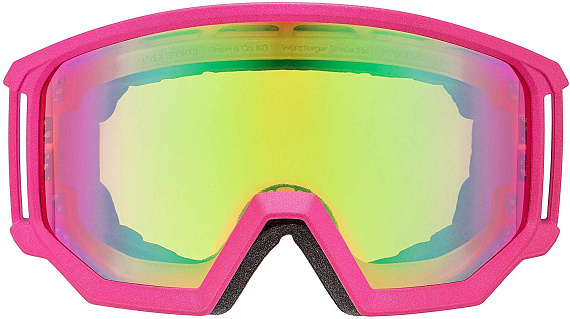 Горнолыжная маска Uvex Athletic CV Pink Mat - Фото 2 большая