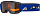 Горнолыжная маска детская Alpina Piney Black Blue Matt/Orange - Фото 1 малая