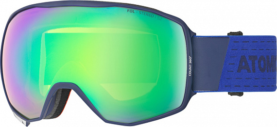 Горнолыжная маска Atomic Count 360 Stereo Blue - Фото 1 большая