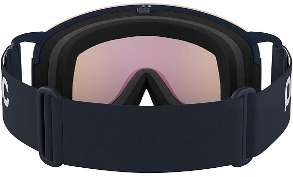 Горнолыжная маска POC Nexal Apatite Navy/Partly Sunny Orange - Фото 4 большая