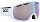 Горнолыжная маска POC Fovea Photochromic Hydrogen White/Photochromic/Changeable Sky Blue - Фото 3 малая