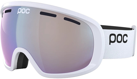 Горнолыжная маска POC Fovea Photochromic Hydrogen White/Photochromic/Changeable Sky Blue - Фото 1 большая