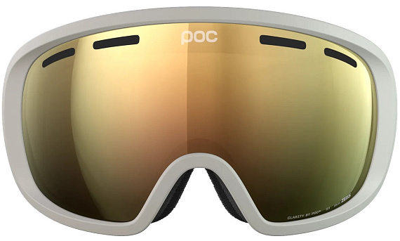 Горнолыжная маска POC Fovea Clarity Pow Jj Mineral Grey/Sunny Gold - Фото 2 большая
