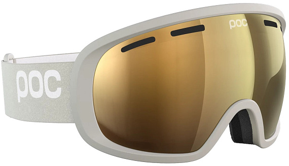 Горнолыжная маска POC Fovea Clarity Pow Jj Mineral Grey/Sunny Gold - Фото 3 большая