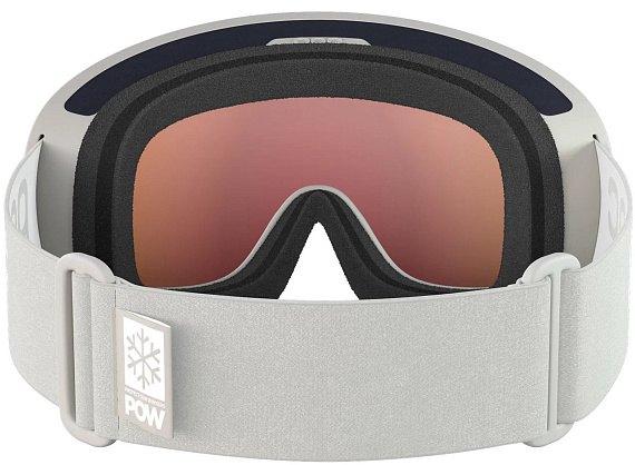 Горнолыжная маска POC Fovea Clarity Pow Jj Mineral Grey/Sunny Gold - Фото 4 большая