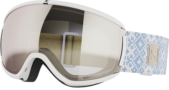 Горнолыжная маска Salomon Ivy White/Univ. Superwhite - Фото 6 большая