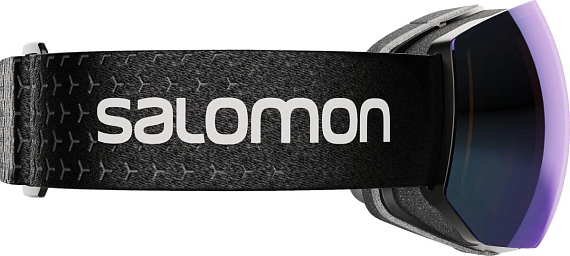 Горнолыжная маска Salomon Radium Pro Photo Bk/Aw Blue - Фото 4 большая
