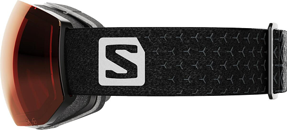 Горнолыжная маска Salomon Radium Pro Sigma Bk/Ap - Фото 2 большая