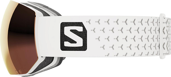 Горнолыжная маска Salomon Radium Pro Sigma White/Sp - Фото 2 большая