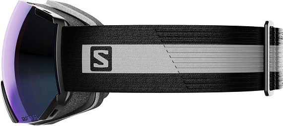 Горнолыжная маска Salomon Radium Photo Bk/Aw Blue - Фото 2 большая