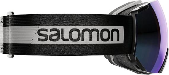 Горнолыжная маска Salomon Radium Photo Bk/Aw Blue - Фото 4 большая