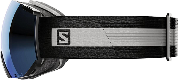 Горнолыжная маска Salomon Radium Ml Bk/Light Blue - Фото 2 большая