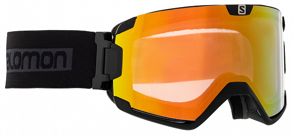 Горнолыжная маска Salomon Cosmic Photo Bk/Aw Red - Фото 1 большая