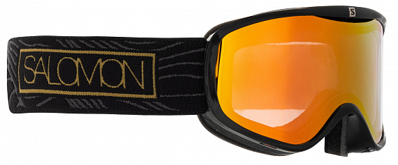 Горнолыжная маска Salomon Sense Photo Bk Montana/Aw Red - Фото 1 большая