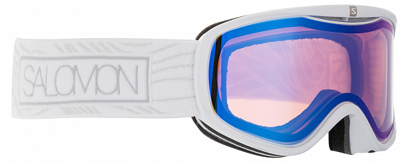 Горнолыжная маска Salomon Sense Photo Whi Montana/Aw Blu - Фото 1 большая