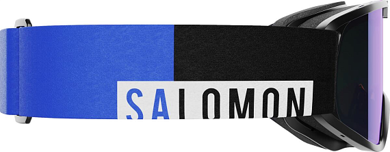 Горнолыжная маска Salomon Trigger Photo Bk Huck/Aw Blue - Фото 4 большая