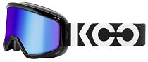 Горнолыжная маска KOO Eclipse Platinum Black L.Iridium Mirror