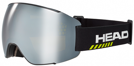 Горнолыжная маска Head Sentinel + Sparelens Black/Silver-Brown - Фото 1 большая