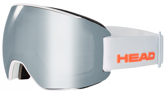 Горнолыжная маска Head Magnify FMR + Sparelens White/Fmr Chrome - Фото 1 большая