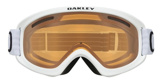 Горнолыжная маска Oakley O Frame 2.0 Pro Youth Matte White/Persimmon / Dark Grey - Фото 2 большая