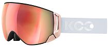 Горнолыжная маска KOO Enigma Chrome White/Pink Gold L.Pink Gold MR