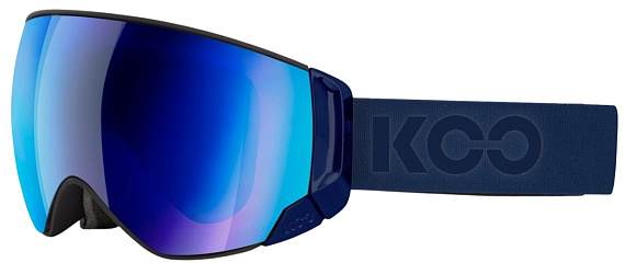 Горнолыжная маска KOO Enigma Chrome Navy L.Blue MR - Фото 1 большая