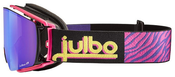 Горнолыжная маска Julbo Launcher Reactiv 1-3 High Contrast Pink/Black - Фото 5 большая