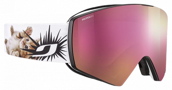 Горнолыжная маска Julbo Razor Edge Spectron 3 White/Black - Фото 1 большая