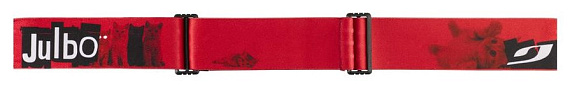 Горнолыжная маска Julbo Razor Edge Reactiv 1-3 High Contrast Red/Black - Фото 4 большая