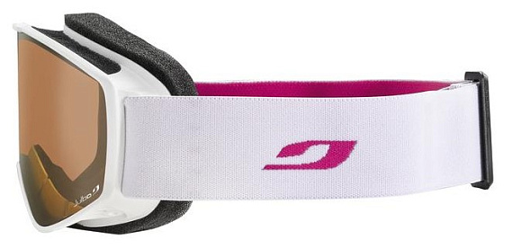 Горнолыжная маска детская Julbo Atome White/Pink - Фото 4 большая