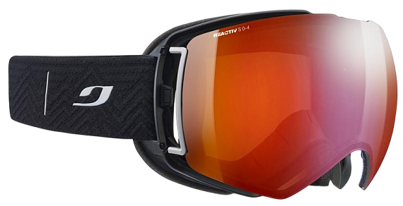 Горнолыжная маска Julbo Lightyear OTG Reactiv 0-4 High Contrast Black - Фото 2 большая