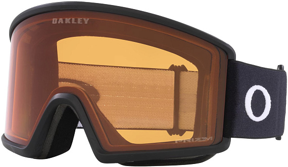 Горнолыжная маска Oakley Target Line L Matte Black/Prizm Persimmon - Фото 1 большая
