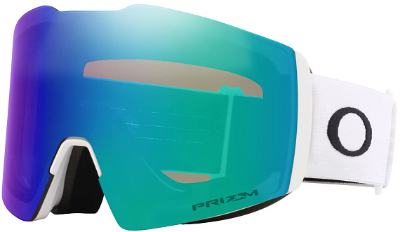 Горнолыжная маска Oakley Fall Line L Matte White/Prizm Argon Iridium - Фото 1 большая