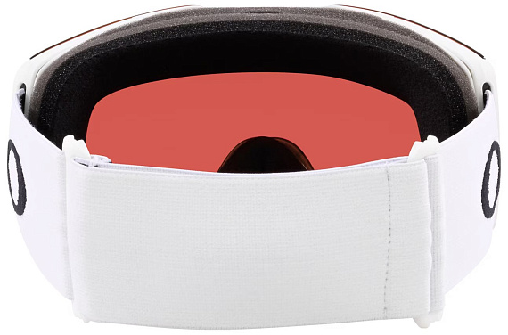 Горнолыжная маска Oakley Fall Line L Matte White/Prizm Argon Iridium - Фото 3 большая