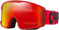 Горнолыжная маска Oakley Line Miner L Matte B1B Redline/Prizm Torch Iridium
