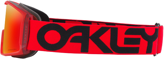 Горнолыжная маска Oakley Line Miner L Matte B1B Redline/Prizm Torch Iridium - Фото 4 большая