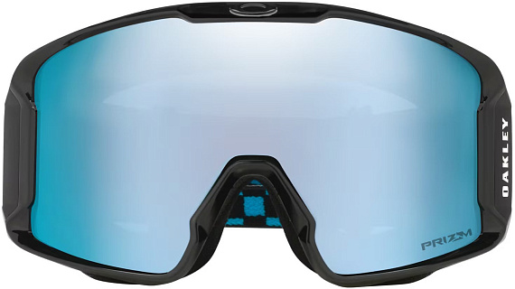 Горнолыжная маска Oakley Line Miner L Chex Black/Prizm Snow Sapphire Iridium - Фото 2 большая