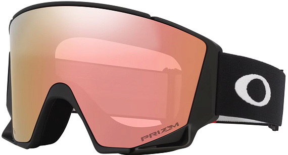 Горнолыжная маска Oakley Flow Scape L Matte Black/Prizm Rose Gold & Prizm Iced - Фото 1 большая