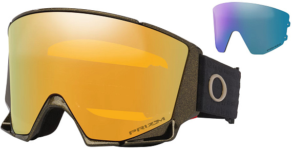 Горнолыжная маска Oakley Flow Scape L 5Oth Anniversary/Prizm 24K & Prizm Iced - Фото 2 большая