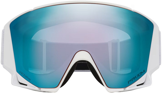 Горнолыжная маска Oakley Flow Scape M Matte White/Prizm Sapphire & Prizm Iced - Фото 3 большая