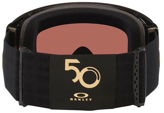 Горнолыжная маска Oakley Flight Deck Pro L Mettalic Black Gold/Prizm 24K & Prizm Iced - Фото 3 большая