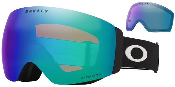 Горнолыжная маска Oakley Flight Deck Pro M Matte Black/Prizm Argon & Prizm Iced - Фото 5 большая
