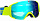 Горнолыжная маска Salomon Xview Neon Yellow/Uni Mid Blue - Фото 1 малая