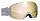 Горнолыжная маска Salomon Xview White matt/Solar Bronze - Фото 1 малая
